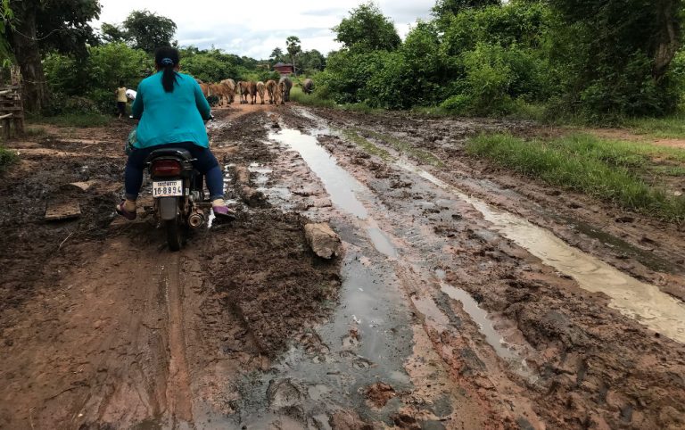 Temple Area Protections Restrict Repairs on Road to Primary School