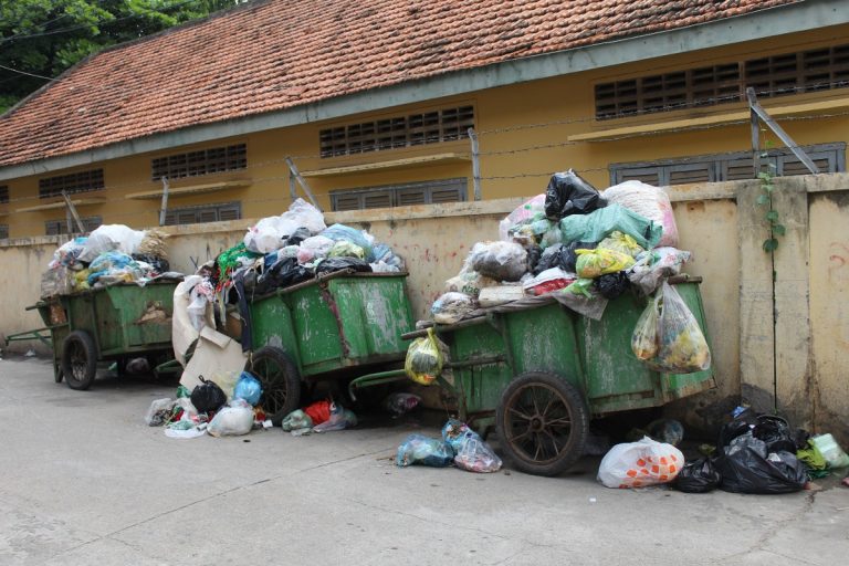 ‘We Can’t Breathe’: Residents Along Meanchey’s Smelly-Street Fume Over Garbage Collection, Neighbors