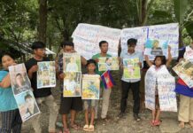 កូនៗសកម្មជនដីធ្លីដែលជាប់ឃុំនៅខេត្តកោះកុង ប្រឈមមុខបោះបង់ការសិក្សា