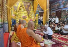 សម្ដេចព្រះមហាអរិយវង្ស បណ្ឌិត ឃី សុវណ្ណរតនា លាចាកសិក្ខាបទ និងលាពីព្រះគោរម្យងារ សម្តេច