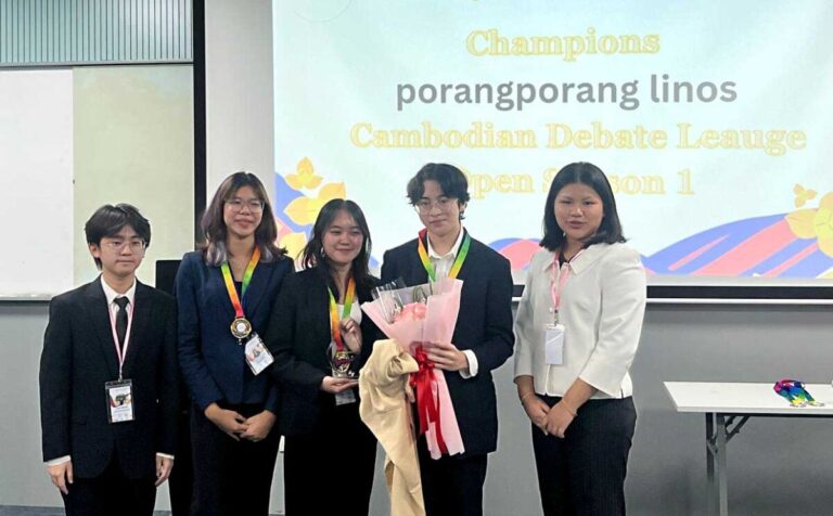 Debate Club Crowns First Champion