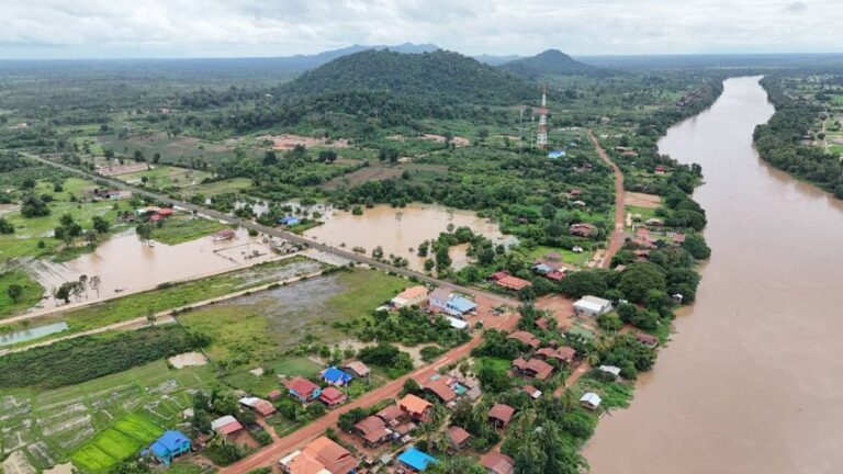 ខេត្ត​មួយចំនួន​នៅ​​កម្ពុជា​កំពុង​ប្រឈម​នឹង​ជំនន់​ទឹកភ្លៀងតែមិនទាន់ធ្ងន់ធ្ងរ